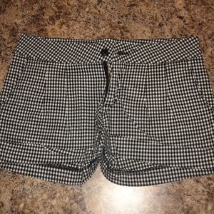 Plaid shorts